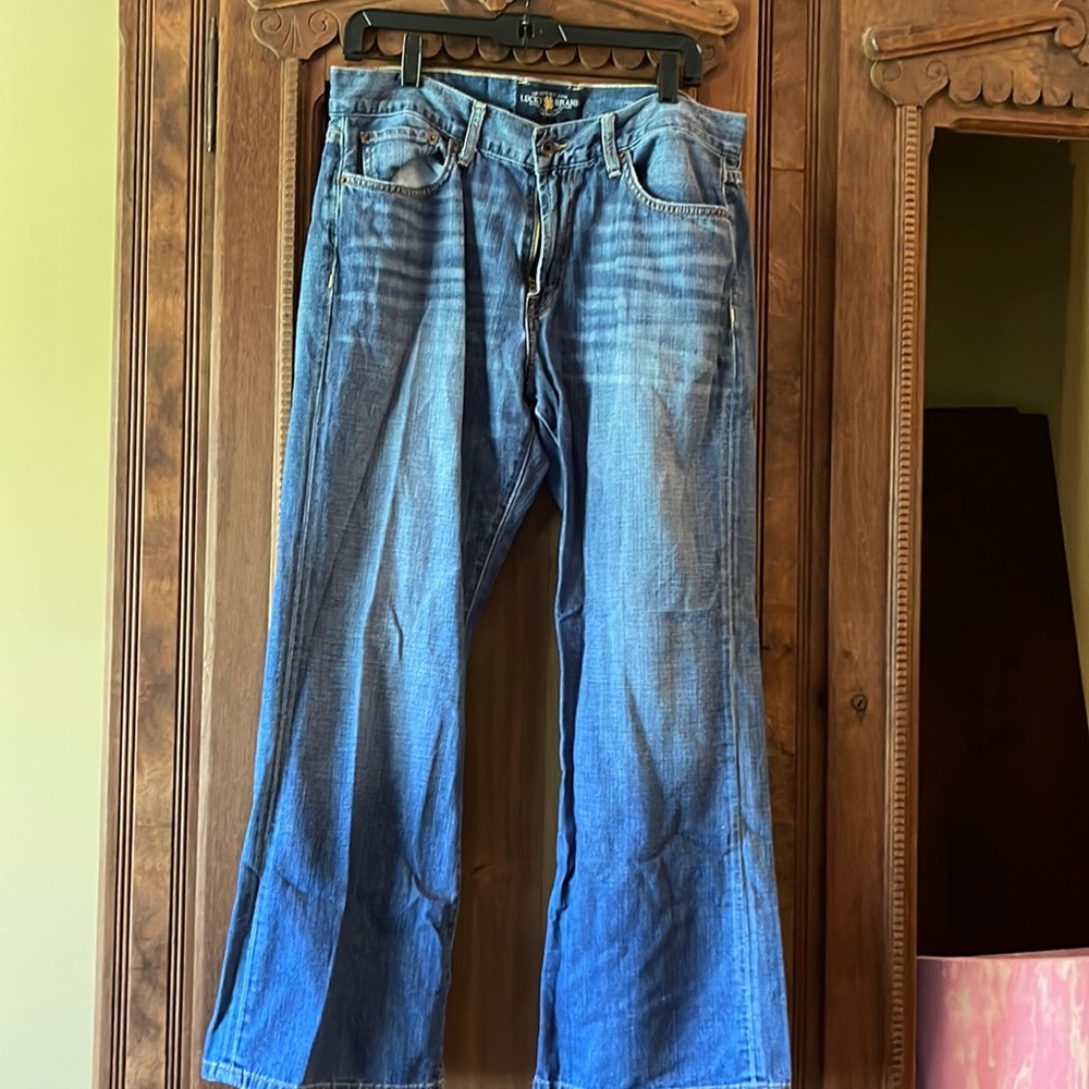 Lucky Brand blue jeans, 34x30